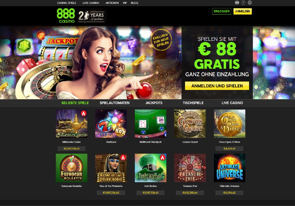 888 Casino USA download